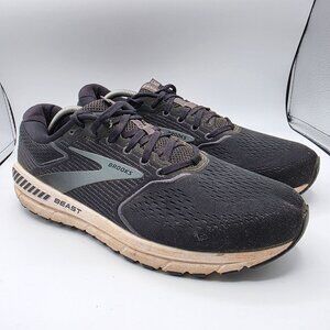 Brooks Beast 20 Mens Size 12.5 Black Athletic Shoes Walking Casual 1103271D051